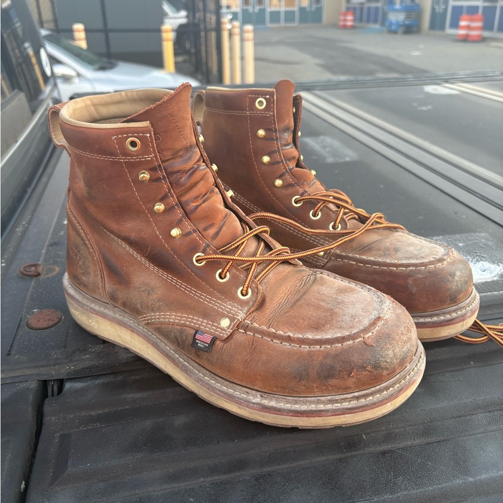Keen Rustic Brown Leather Boots